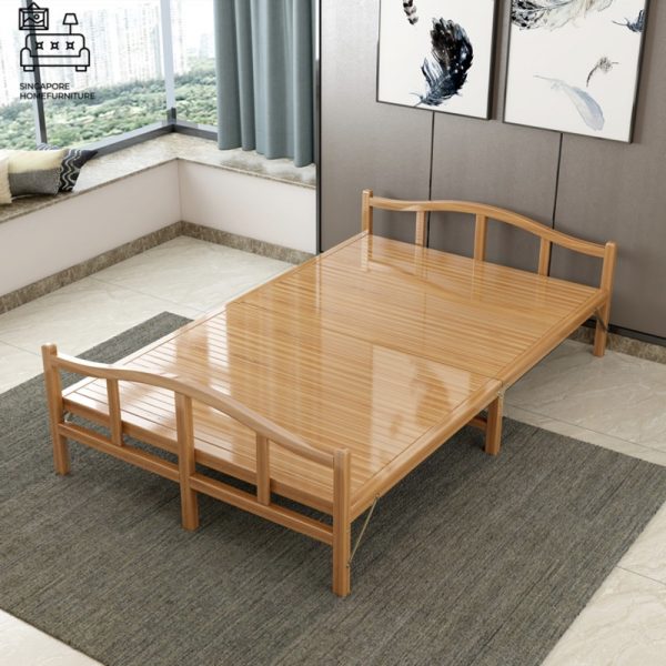 Tournai Foldable Bed Frame Singapore SingaporeHomeFurniture