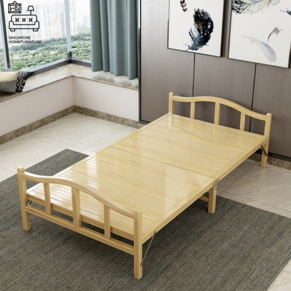 Tournai Foldable Bed Frame Singapore SingaporeHomeFurniture