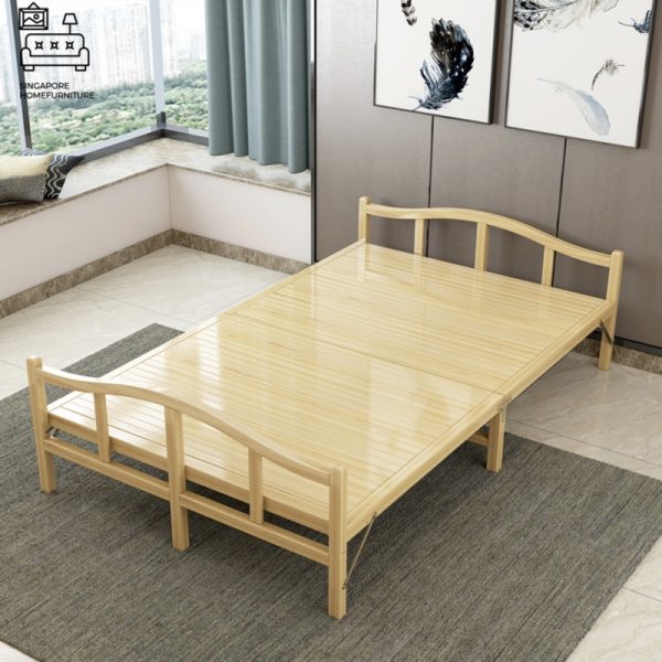 Tournai Foldable Bed Frame Singapore SingaporeHomeFurniture
