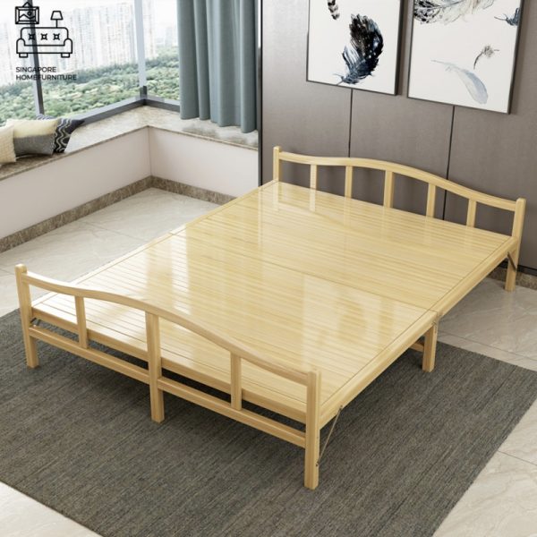 Tournai Foldable Bed Frame Singapore SingaporeHomeFurniture