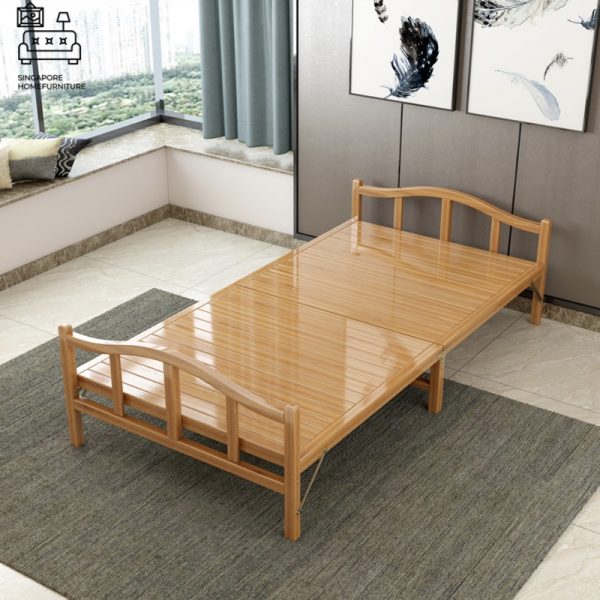 Tournai Foldable Bed Frame Singapore SingaporeHomeFurniture