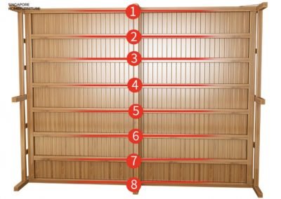 Tournai Foldable Bed Frame Singapore SingaporeHomeFurniture
