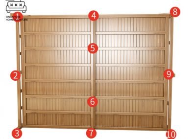 Tournai Foldable Bed Frame Singapore SingaporeHomeFurniture