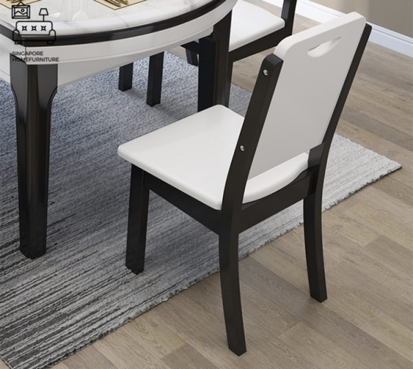 VENLO® Marble Dining Table | Round, Extendable Dining Table | Elegant, Classy, Posh | 3 Lengths | $$ - Image 5