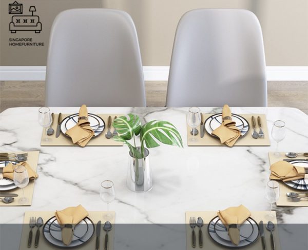 VENLO® Marble Dining Table | Round, Extendable Dining Table | Elegant, Classy, Posh | 3 Lengths | $$ - Image 16