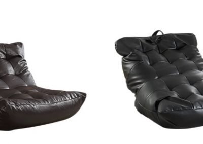 Ziln Leather Bean Bag Singapore SingaporeHomeFurniture
