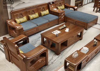 Albacete Wooden Sofa Singapore Storage Sofa Singapore SingaporeHomeFurniture