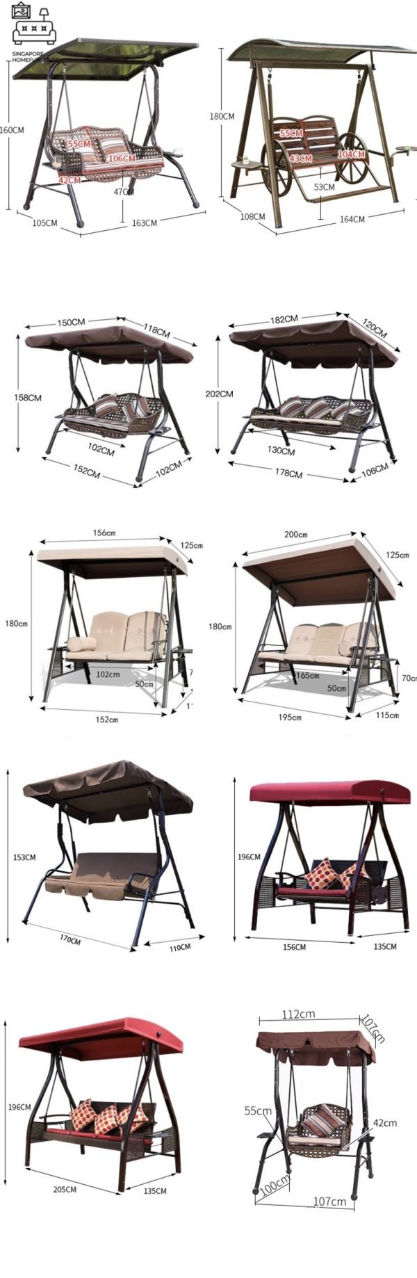 Andre Rattan Swing Chair Singapore SingaporeHomeFurniture