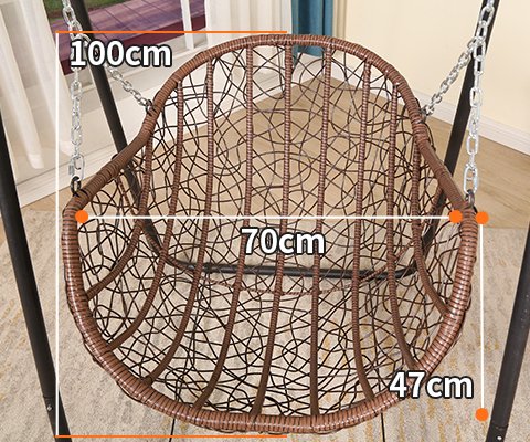 Bauru Rattan Swing Chair Singapore SingaporeHomeFurniture