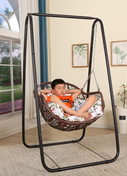 Bauru Rattan Swing Chair Singapore SingaporeHomeFurniture