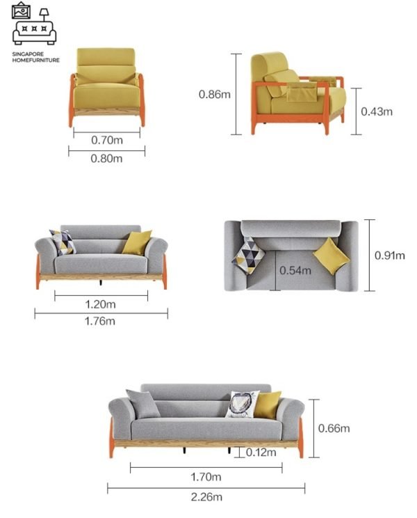 Benidorm Wooden Sofa Singapore SingaporeHomeFurniture
