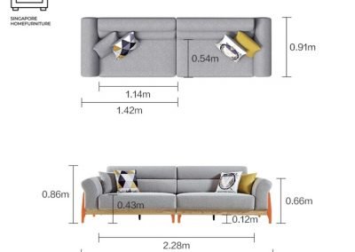 Benidorm Wooden Sofa Singapore SingaporeHomeFurniture