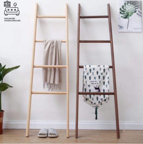 BRALIA® Ladder Shelf | Two Colours: Golden Oak, Walnut | $ - Image 12