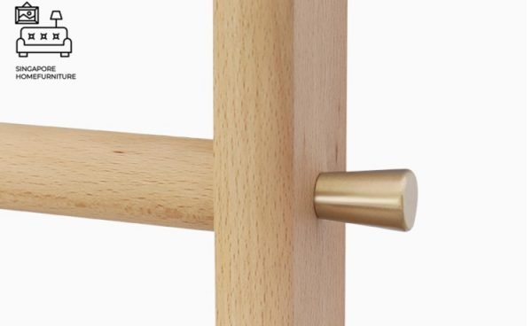 BRALIA® Ladder Shelf | Two Colours: Golden Oak, Walnut | $ - Image 8