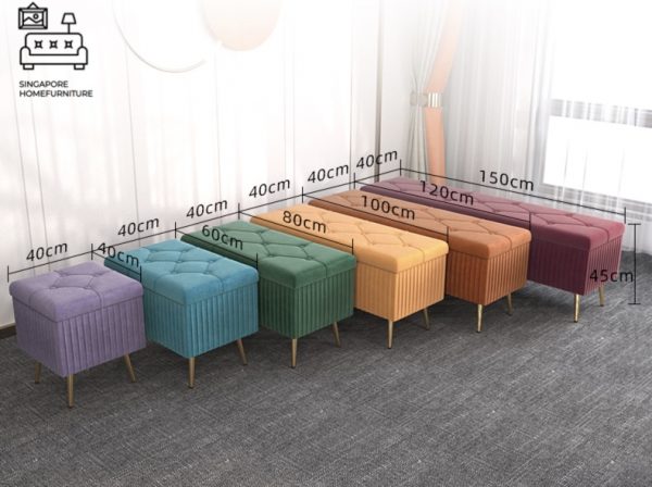 CASTELLION® Storage Sofa | 13 Different Colours | 6 Different Sizing | $ - Image 3