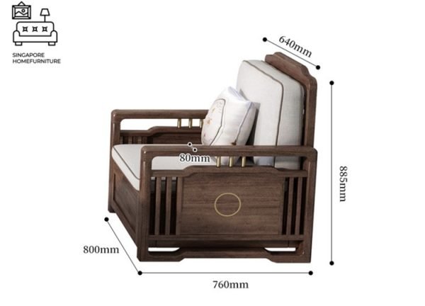 Huelva Wooden Sofa Singapore Storage Sofa Singapore SingaporeHomeFurniture