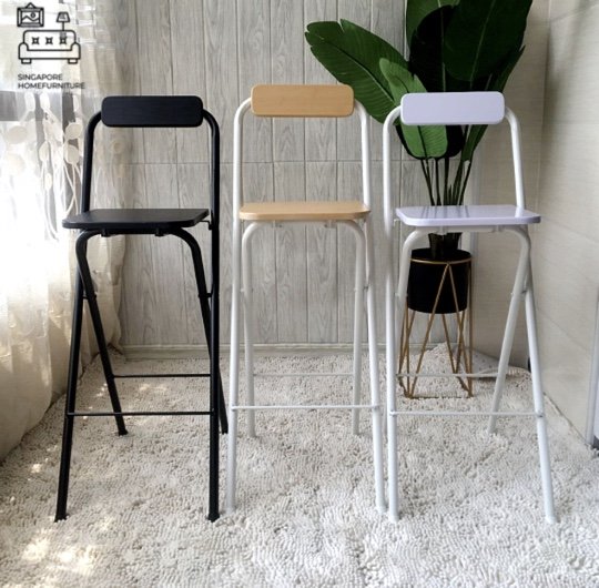 Lanus Foldable Bar Stool Singapore SingaporeHomeFurniture