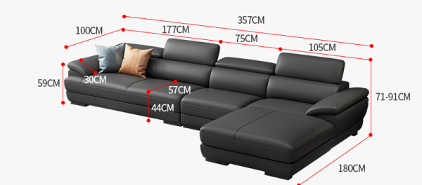 Lugo Leather Sofa Singapore SingaporeHomeFurniture