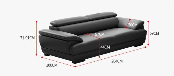 Lugo Leather Sofa Singapore SingaporeHomeFurniture