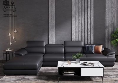 Lugo Leather Sofa Singapore SingaporeHomeFurniture