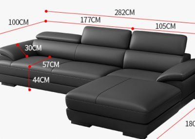 Lugo Leather Sofa Singapore SingaporeHomeFurniture