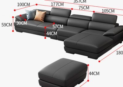 Lugo Leather Sofa Singapore SingaporeHomeFurniture