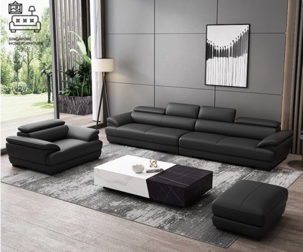 Lugo Leather Sofa Singapore SingaporeHomeFurniture