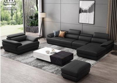 Lugo Leather Sofa Singapore SingaporeHomeFurniture