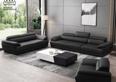 Lugo Leather Sofa Singapore SingaporeHomeFurniture
