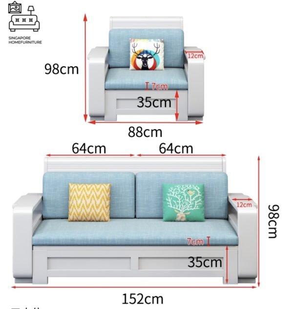 Melilla® Storage Sofa | L Shape Sofa | Multiple Seaters | $$ - Image 6