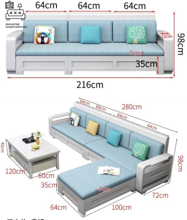 Melilla® Storage Sofa | L Shape Sofa | Multiple Seaters | $$ - Image 5