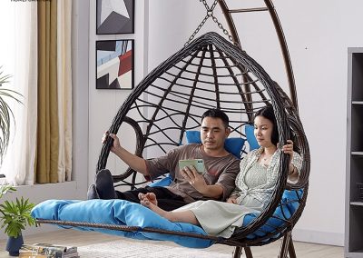 Mossoro Rattan Swing Chair Singapore SingaporeHomeFurniture