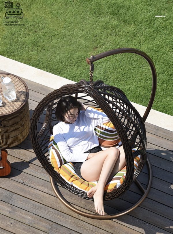 Olinda Rattan Swing Chair Singapore SingaporeHomeFurniture