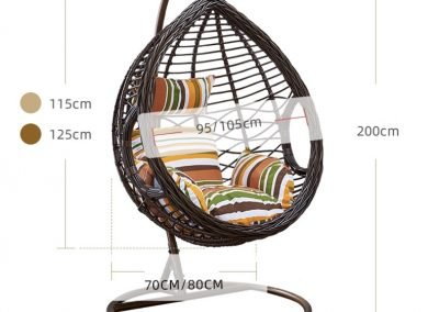 Olinda Rattan Swing Chair Singapore SingaporeHomeFurniture