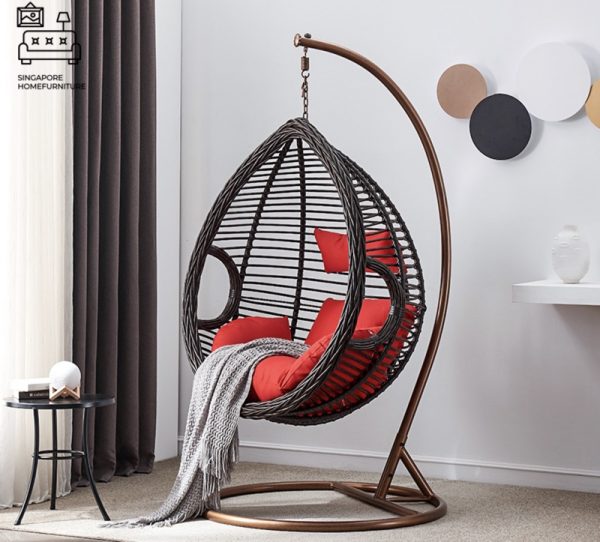 Olinda Rattan Swing Chair Singapore SingaporeHomeFurniture
