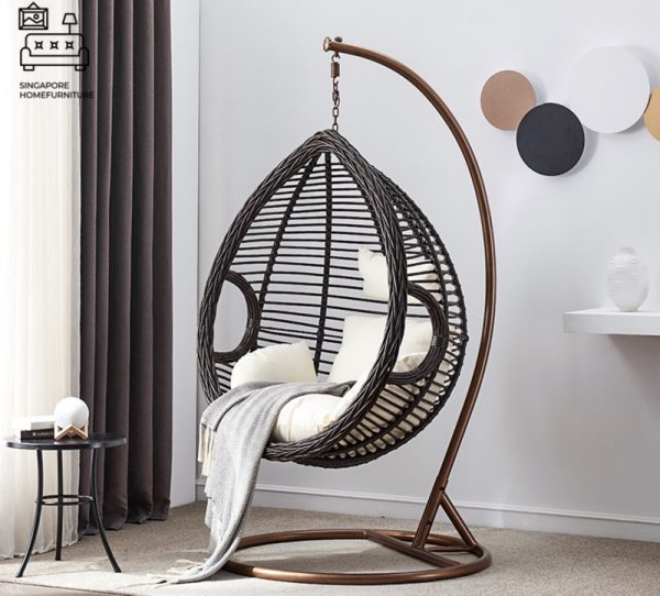 Olinda Rattan Swing Chair Singapore SingaporeHomeFurniture