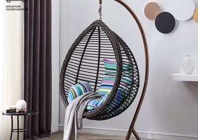 Olinda Rattan Swing Chair Singapore SingaporeHomeFurniture