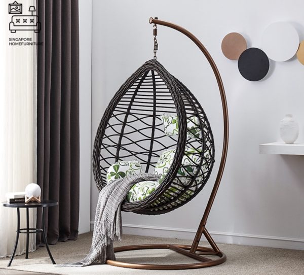 Olinda Rattan Swing Chair Singapore SingaporeHomeFurniture