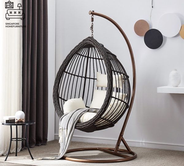 Olinda Rattan Swing Chair Singapore SingaporeHomeFurniture