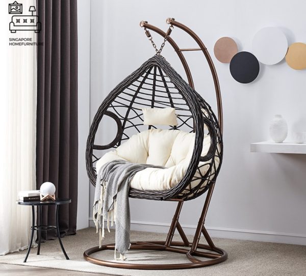 Olinda Rattan Swing Chair Singapore SingaporeHomeFurniture