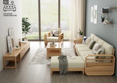 Ourense Wooden Sofa Singapore SingaporeHomeFurniture