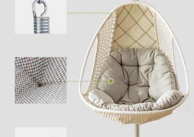 Pelotas Rattan Swing Chair Singapore SingaporeHomeFurniture