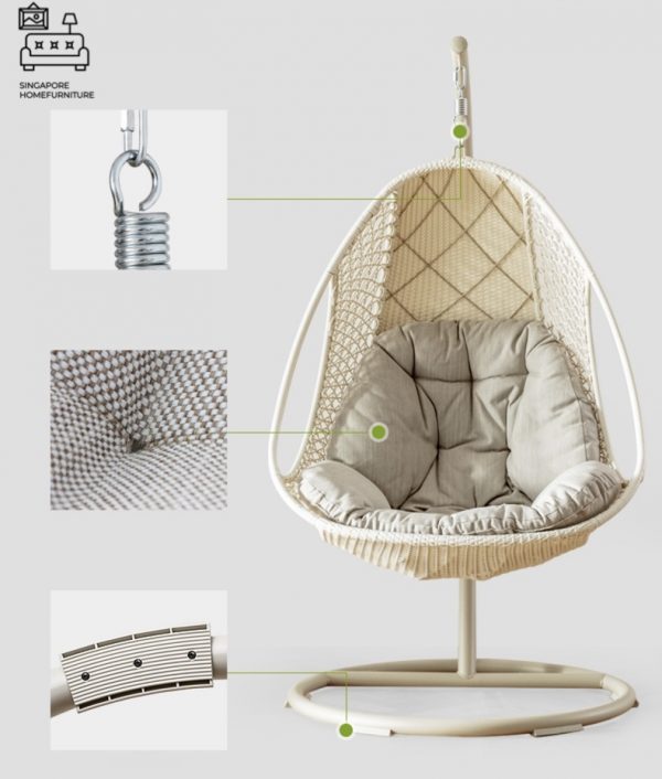 Pelotas Rattan Swing Chair Singapore SingaporeHomeFurniture
