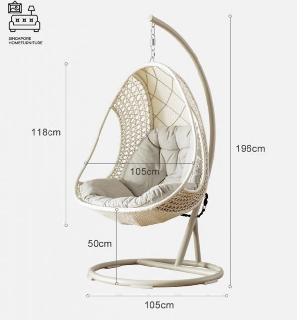 Pelotas Rattan Swing Chair Singapore SingaporeHomeFurniture