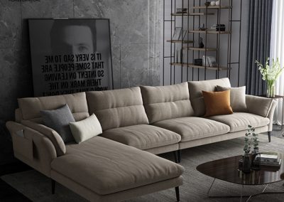 Ronda L-Shape Sofa Singapore SingaporeHomeFurniture