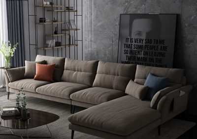 Ronda L-Shape Sofa Singapore SingaporeHomeFurniture