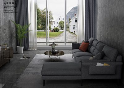 Ronda L-Shape Sofa Singapore SingaporeHomeFurniture