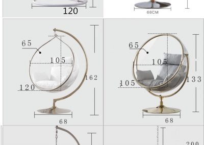 Santarem Hanging Swing Chair Singapore SingaporeHomeFurniture