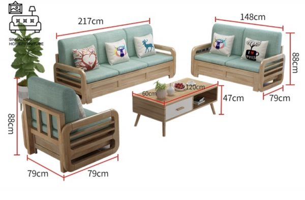 TARRAGONA® Storage Sofa | Wooden Sofa | L Shape Sofa | Multiple Seaters | $$ - Image 5