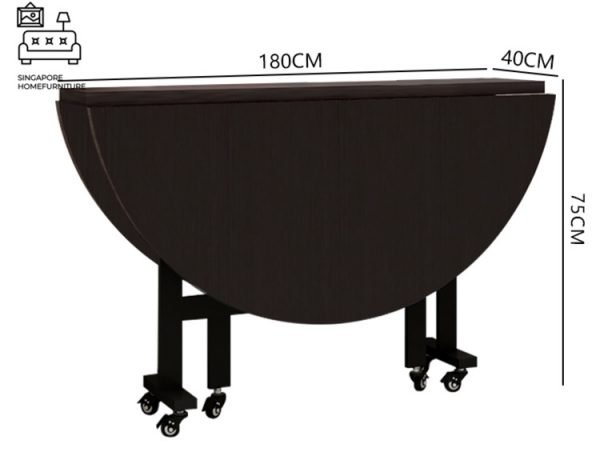 TIEL® Folding Dining Table | Convenient & Space Efficient | $$$ - Image 3